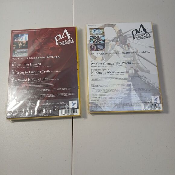 Persona 4 The Animation DVD Vol 1-10 Complete Set Japan Edition Region 2 NEW - Picture 11 of 11